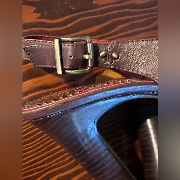 🎉 SALE 🎉Nine West Brown Sling  Back Pumps Sz 11 - Picture 7 of 9